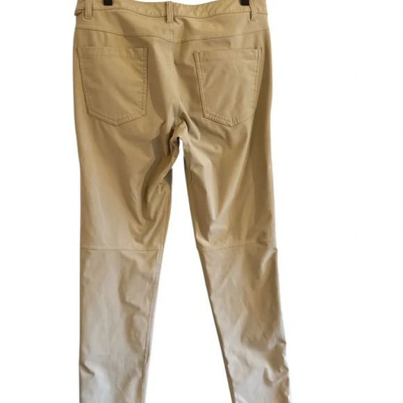 Set of 2 Lululemon Pants Mens 31 Khaki ABC Classic Fit - Picture 10 of 15
